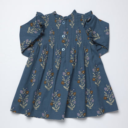 Pink Chicken GIRLS JAIPUR DRESS - BALSAM DEWDROP
