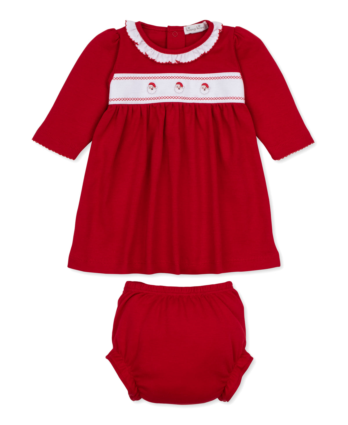 Kissy Kissy Classic Treasures Holiday 26 Santa Dress Set