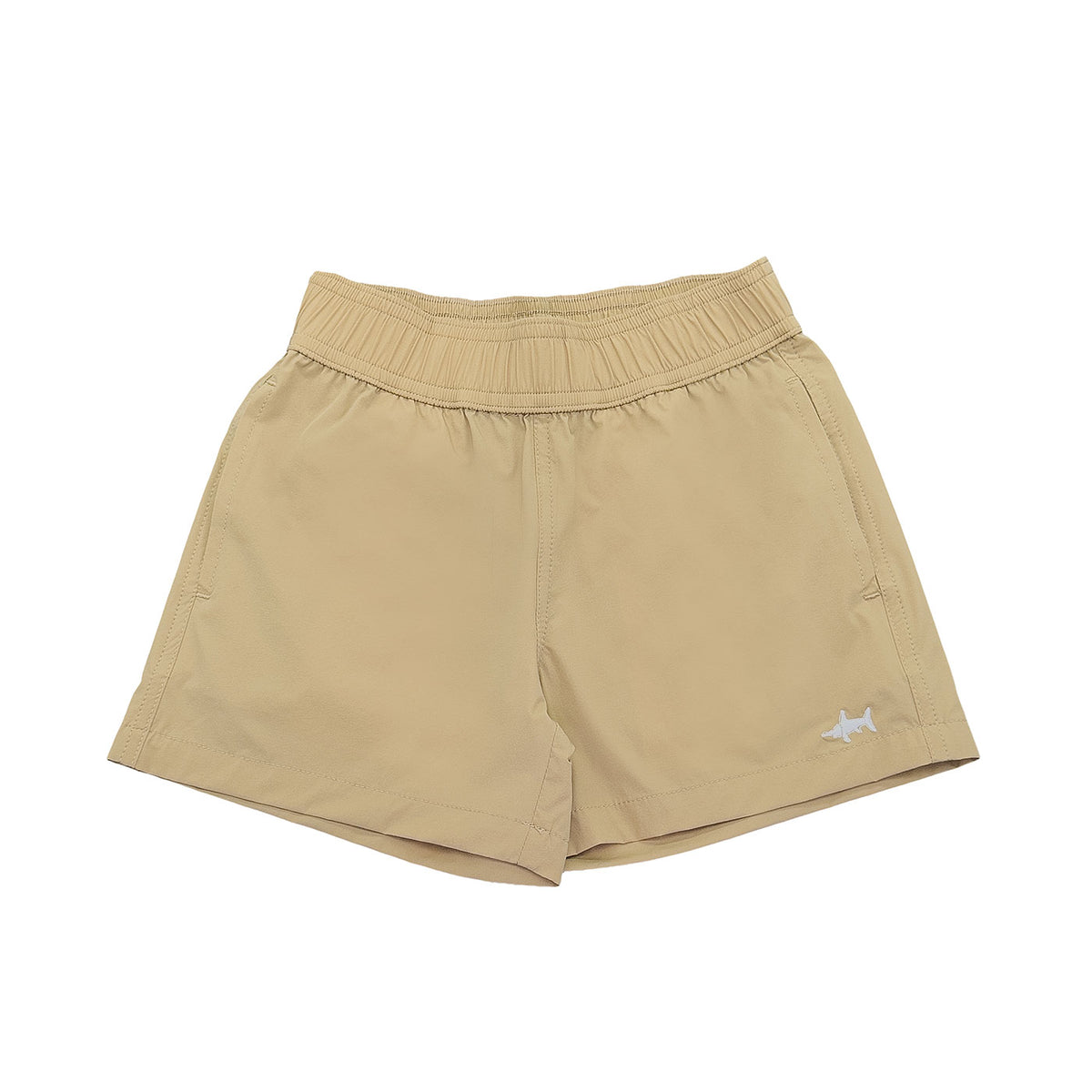 SALTWATER BOYS CO. INLET BOYS PERFORMANCE SHORT KHAKI