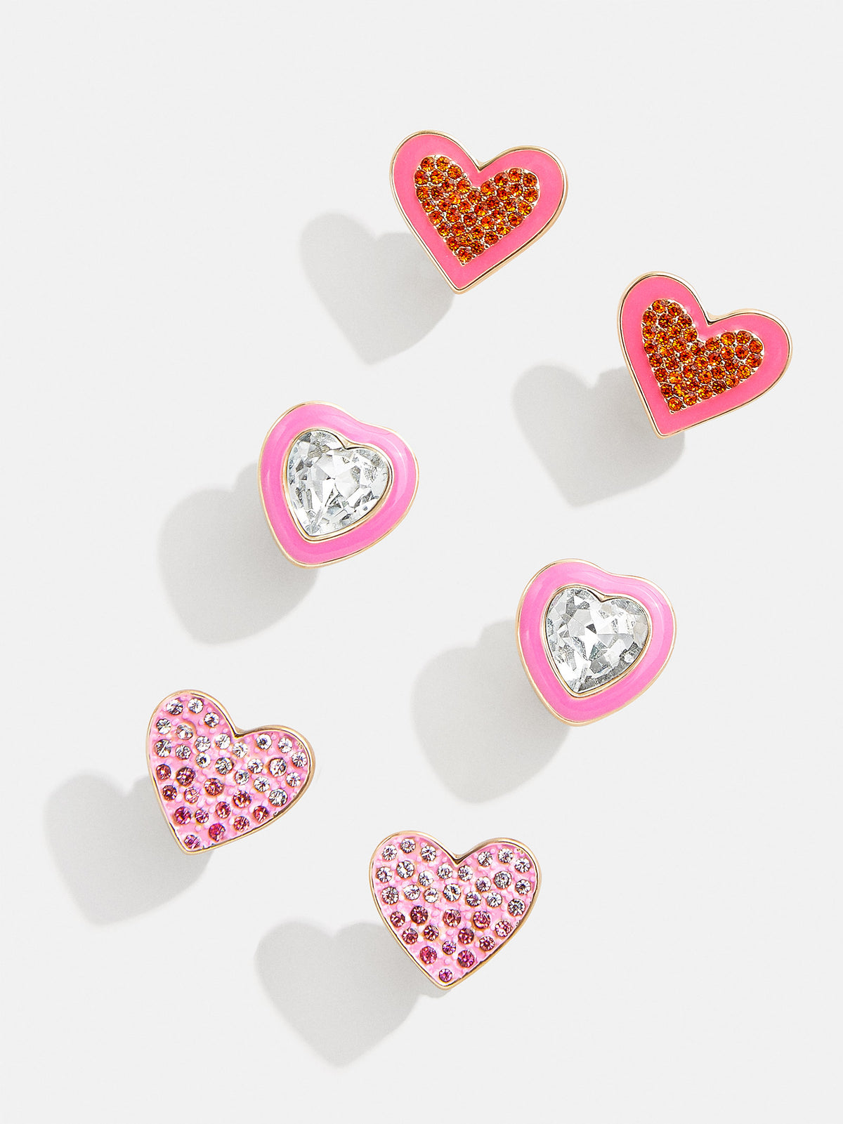 Baublebar Sweetheart Kids' Earring Set Clip On
