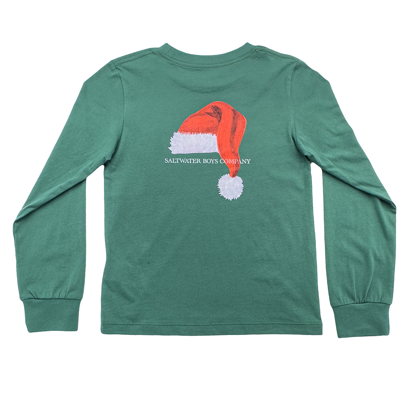 SALTWATER BOYS COMPANY LS SANTA HAT GRAPHIC TEE - Persnickety Shop