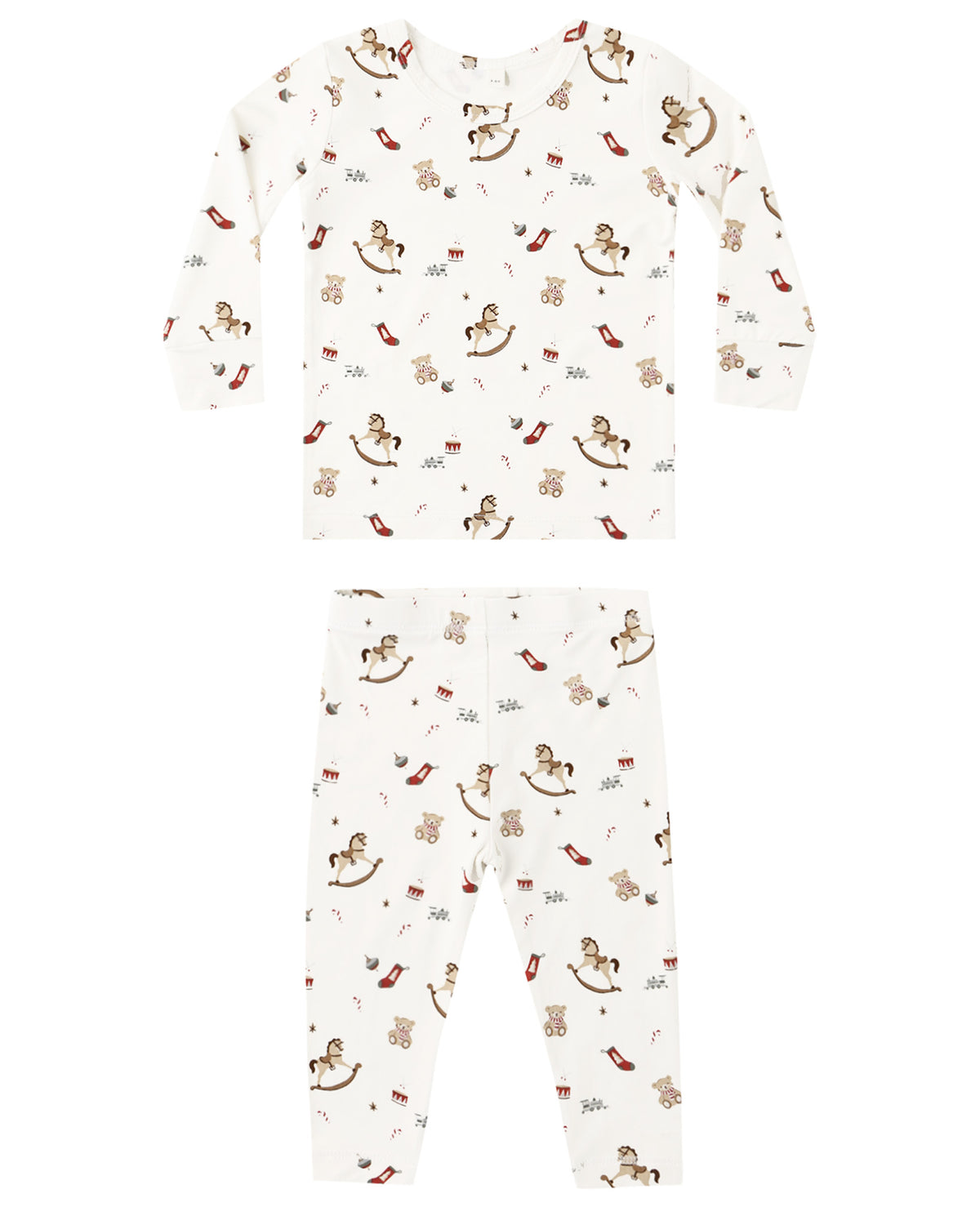 Quincy Mae BAMBOO PAJAMA SET TOY CHEST
