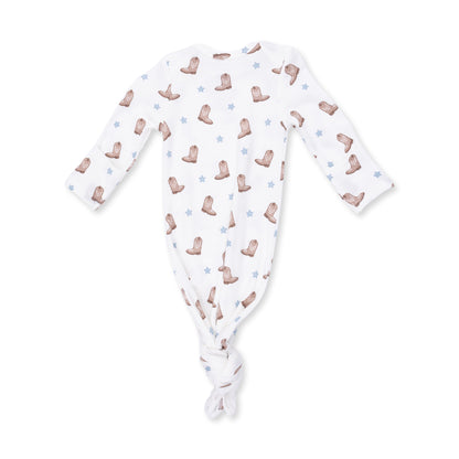 PREORDER Angel Dear Mini Cowboy Boots - Knotted Gown And Knotted Hat