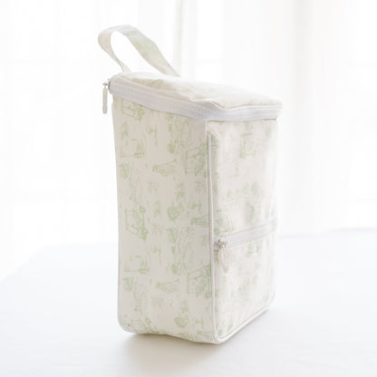 Baby Dunn FAIRWAY TOILE | LUNCH BAG (GREEN) LITTLE GOLFERS LUGGAGE - Persnickety Shop