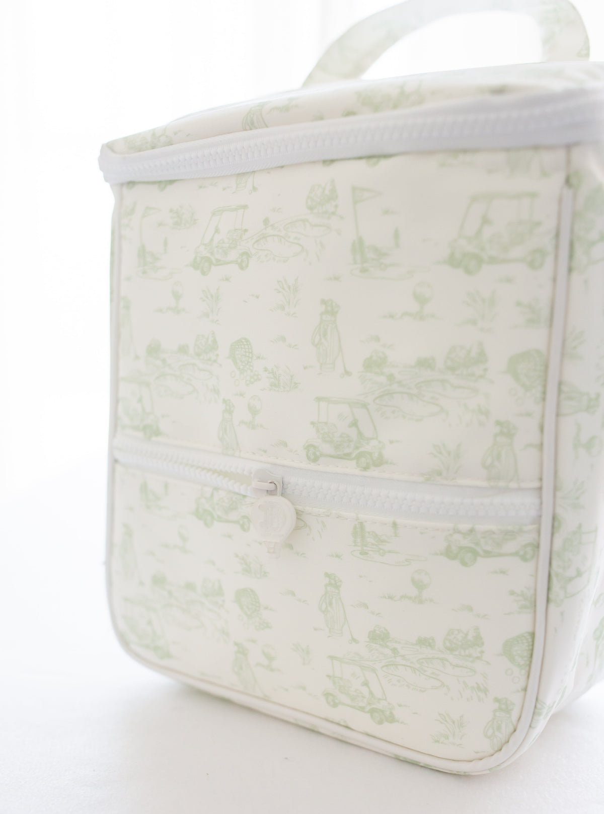 Baby Dunn FAIRWAY TOILE | LUNCH BAG (GREEN) LITTLE GOLFERS LUGGAGE - Persnickety Shop