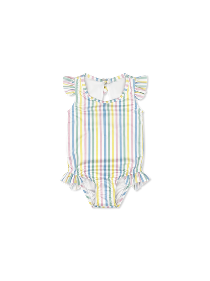 LOTTIE SWIMSUI- SORBET STRIPES - Persnickety Shop