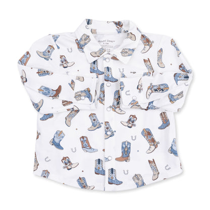 PREORDER Angel Dear Buckaroo Boots - The Hank Shirt