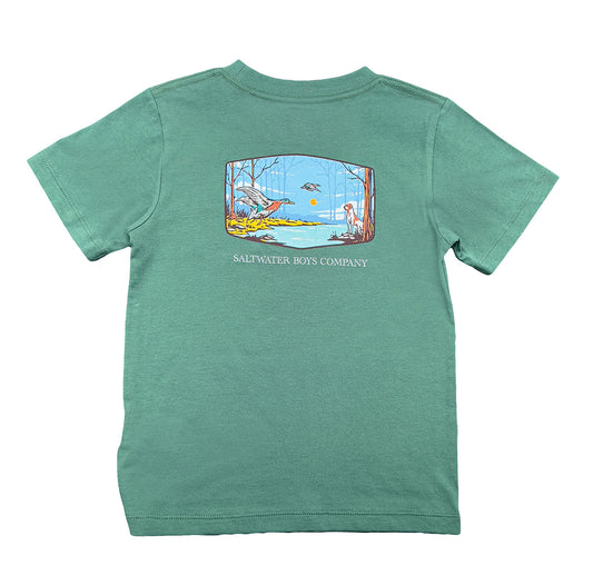 SALTWATER BOYS COMPANY SS FIELD & STREAM GRAPHIC TEE - Persnickety Shop