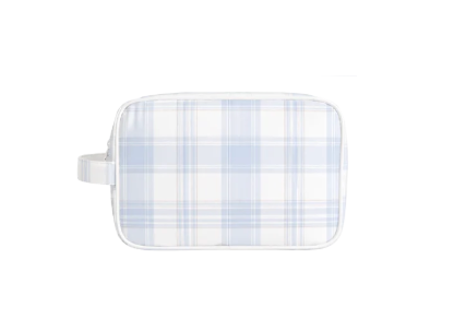 Baby Dunn BLUE PLAID | DOPP BAG - Persnickety Shop