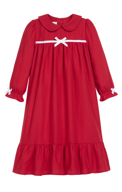 Little English Classic Nightgown - Red