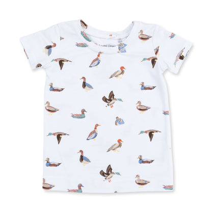 PREORDER Angel Dear American Ducks - Short Sleeve Loungewear Set