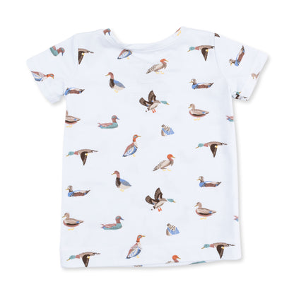 PREORDER Angel Dear American Ducks - Short Sleeve Loungewear Set