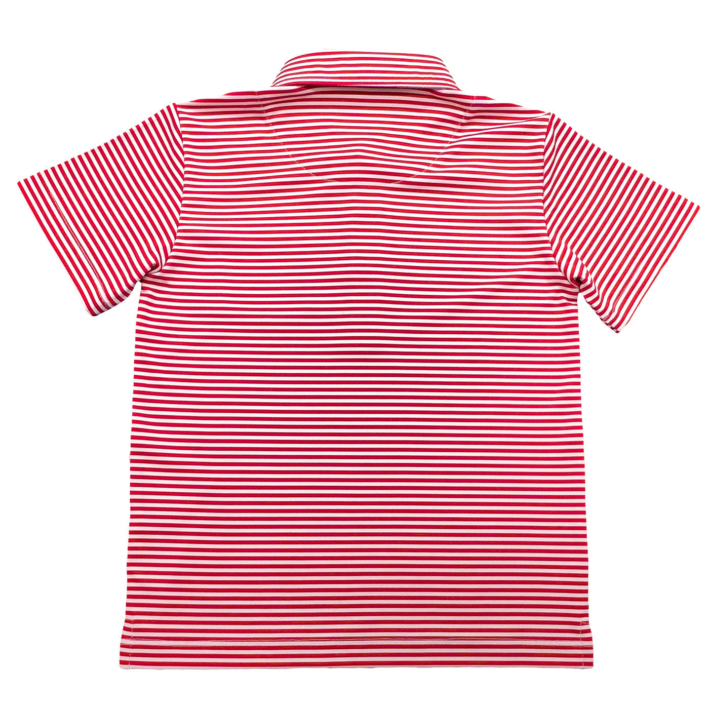 SALTWATER BOYS COMPANY INSHORE PERFORMANCE POLO RED STRIPE - Persnickety Shop