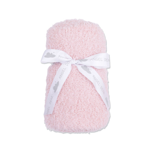 PREORDER Angel Dear Chenille - Blush Stroller Blanket