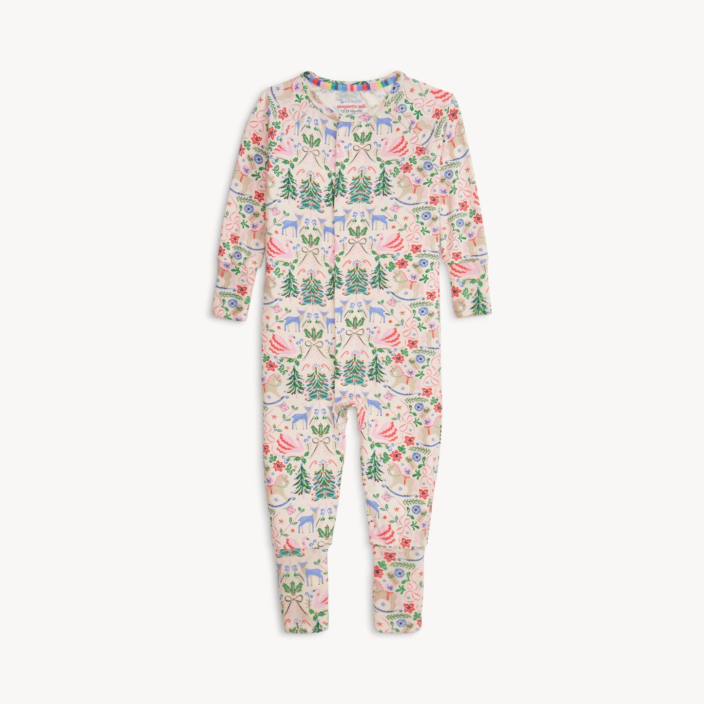 Magnetic Me SUGAR PLUM DREAMS MODAL MAGNETIC GROW WITH ME CONVERTIBLE COVERALL (Copy) - Persnickety Shop