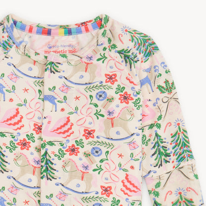 Magnetic Me SUGAR PLUM DREAMS MODAL MAGNETIC GROW WITH ME CONVERTIBLE COVERALL (Copy) - Persnickety Shop