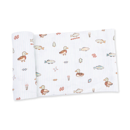 PREORDER Angel Dear Lake Cuties - Swaddle Blanket