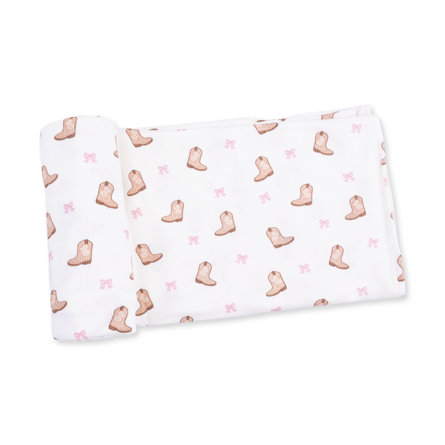 PREORDER Angel Dear Mini Cowgirl Boots - Swaddle Blanket