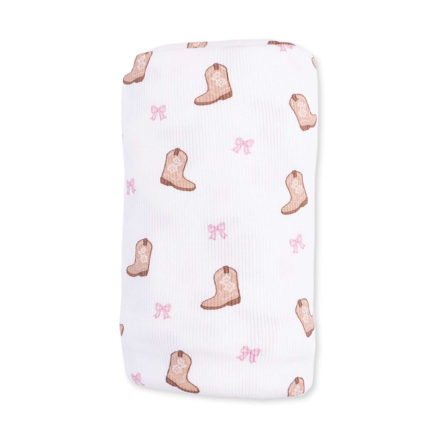 PREORDER Angel Dear Mini Cowgirl Boots - Swaddle Blanket