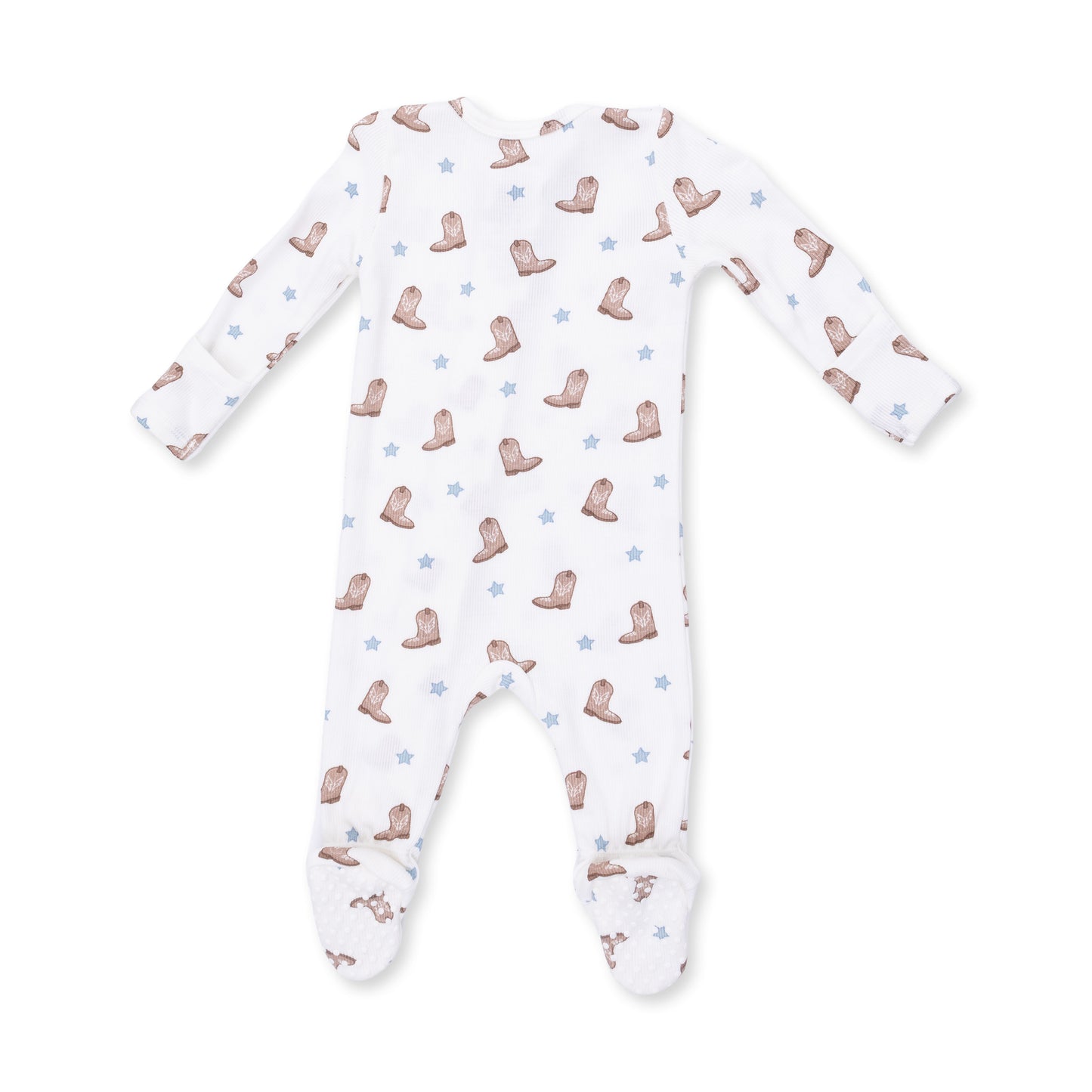 PREORDER Angel DearMini Cowboy Boots - 2 Way Zipper Footie