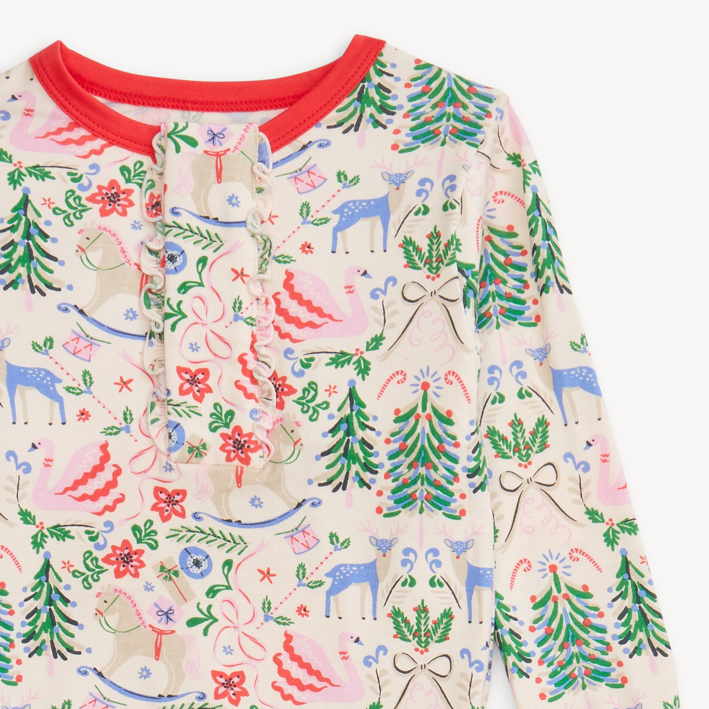 MAGNETIC ME SUGAR PLUM DREAMS MODAL MAGNETIC NO DRAMA PAJAMA LONG SLEEVE SET - Persnickety Shop