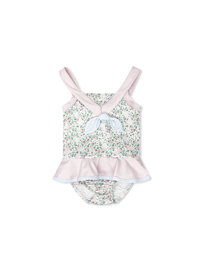 NORA SWIMSUIT- BELLE BUNNY FLORAL - Persnickety Shop
