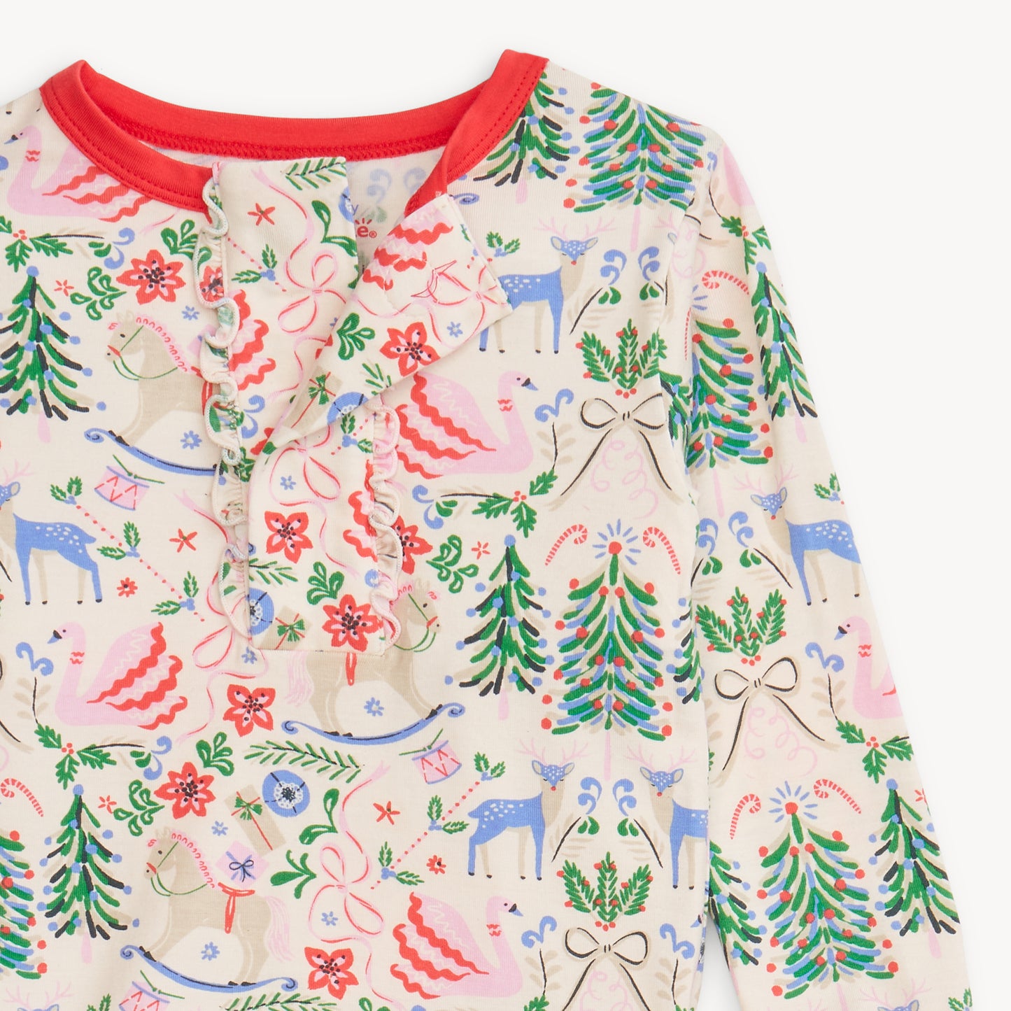 MAGNETIC ME SUGAR PLUM DREAMS MODAL MAGNETIC NO DRAMA PAJAMA LONG SLEEVE SET - Persnickety Shop