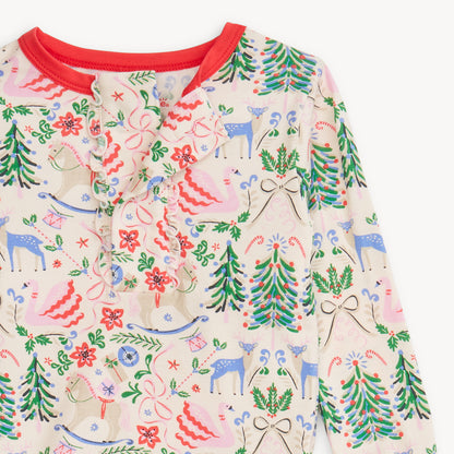 MAGNETIC ME SUGAR PLUM DREAMS MODAL MAGNETIC NO DRAMA PAJAMA LONG SLEEVE SET - Persnickety Shop