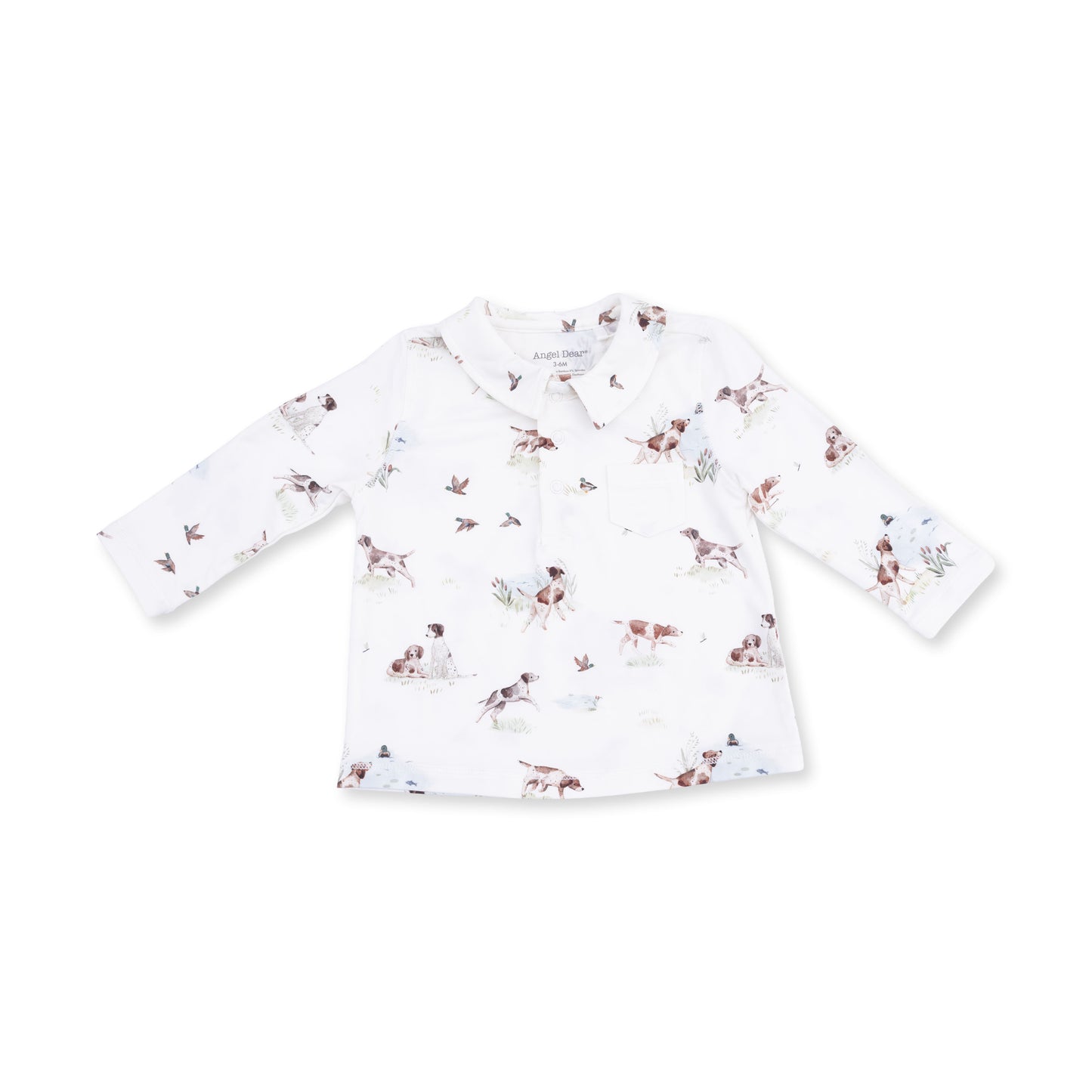 PREORDER Angel Dear Pointer Pups And Duck Buddies - Polo With Cargo Pant