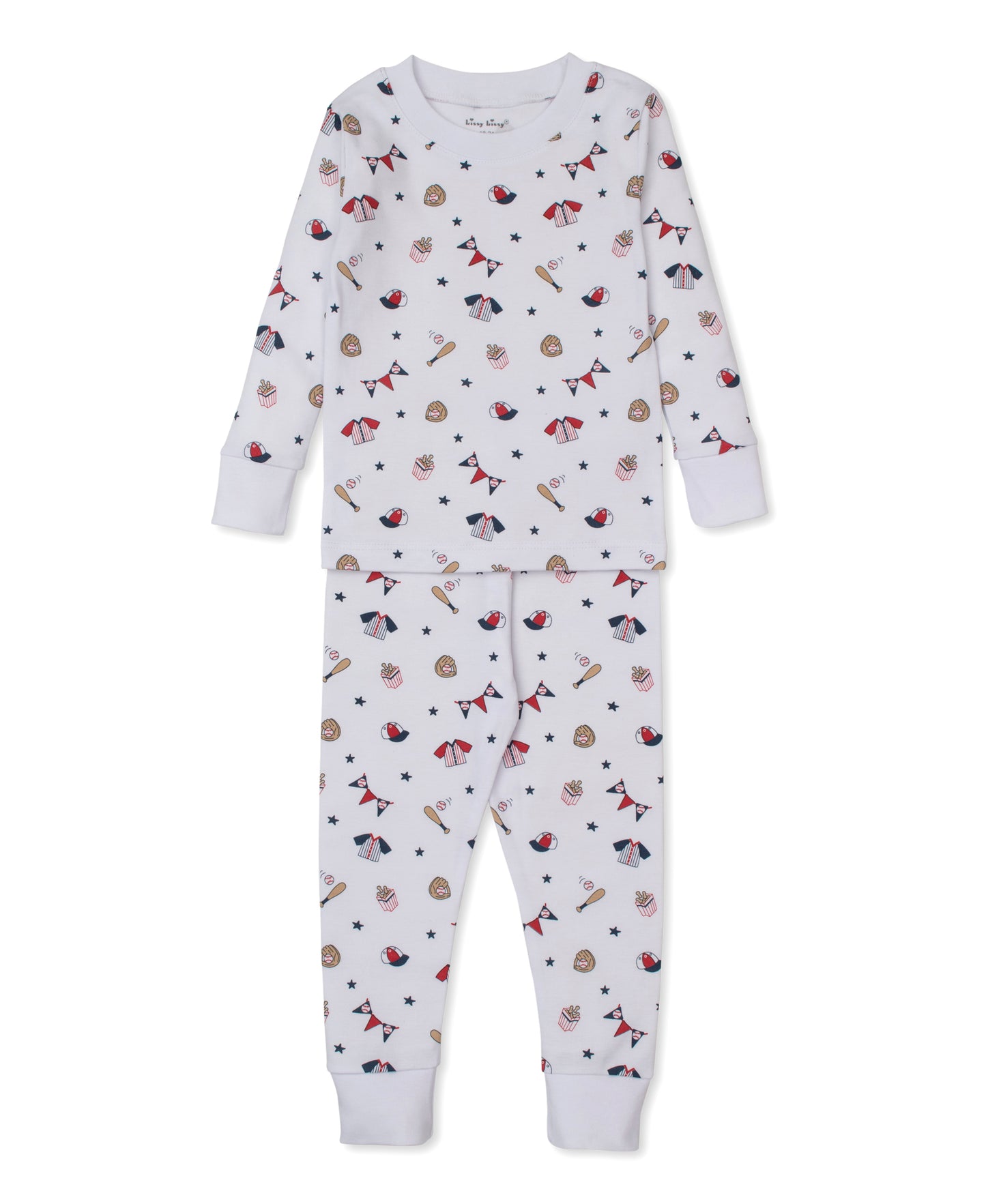 Kissy Kissy PJs Fly Ball- LONG SLEEVE - Persnickety Shop