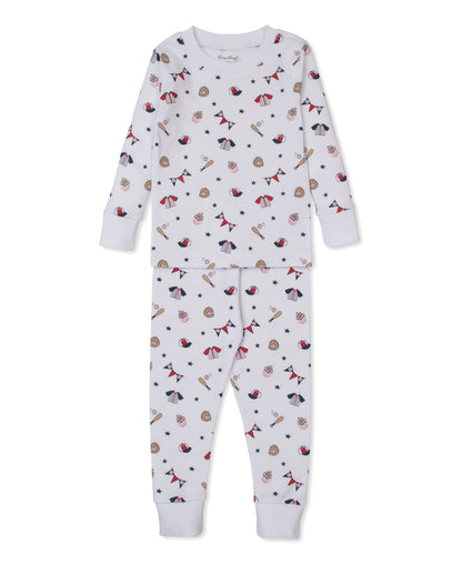 Kissy Kissy PJs Fly Ball- LONG SLEEVE - Persnickety Shop