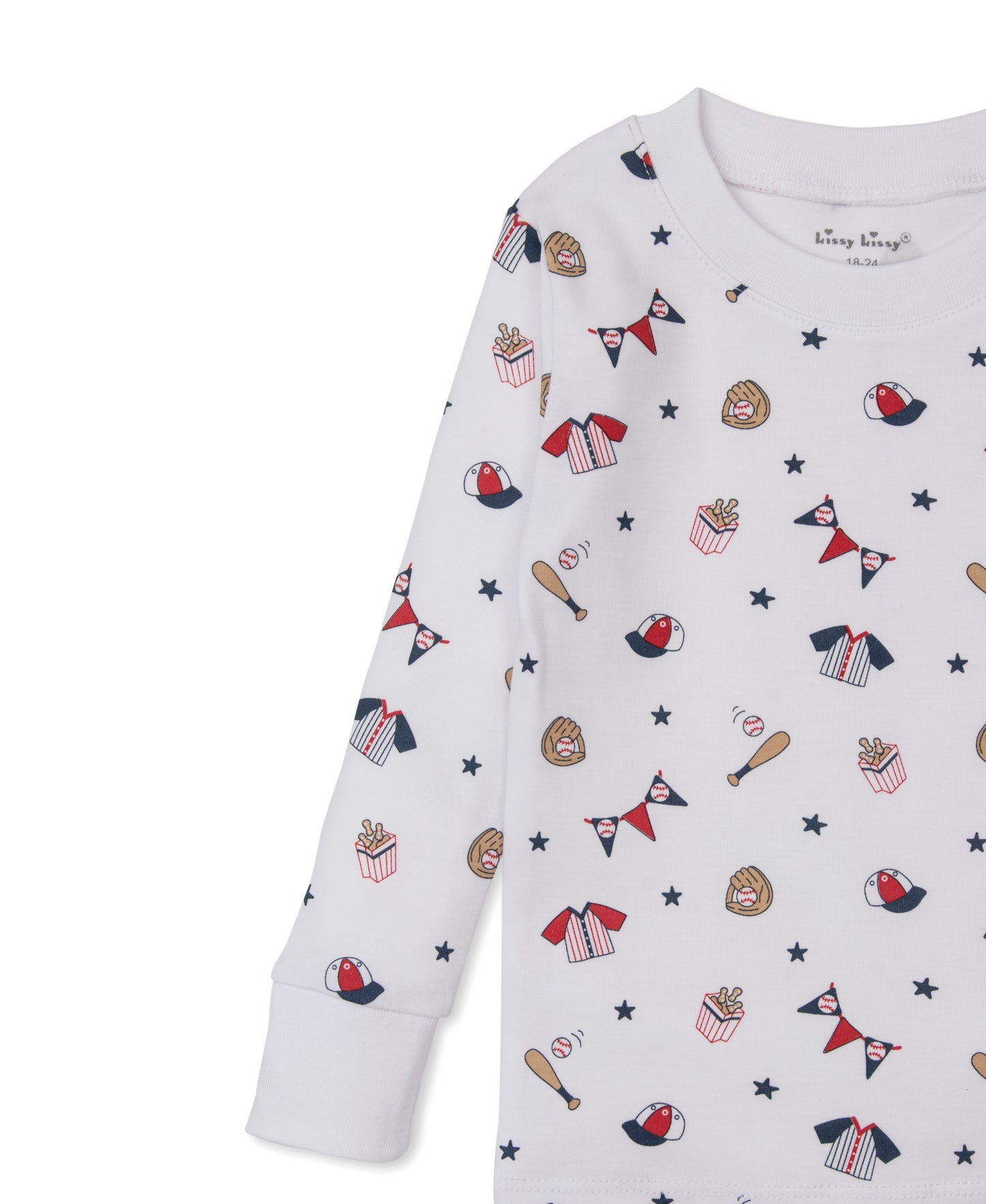 Kissy Kissy PJs Fly Ball- LONG SLEEVE - Persnickety Shop