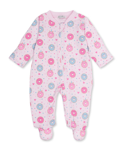 Kissy Kissy Sweet Donuts Zip Footie - Persnickety Shop