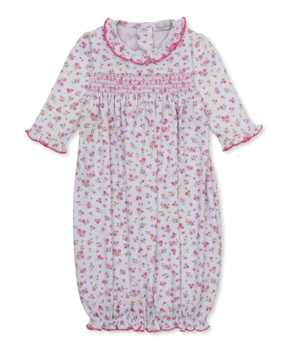 Kissy Kissy Rose Renaissance Pink Smocked Sack - Persnickety Shop