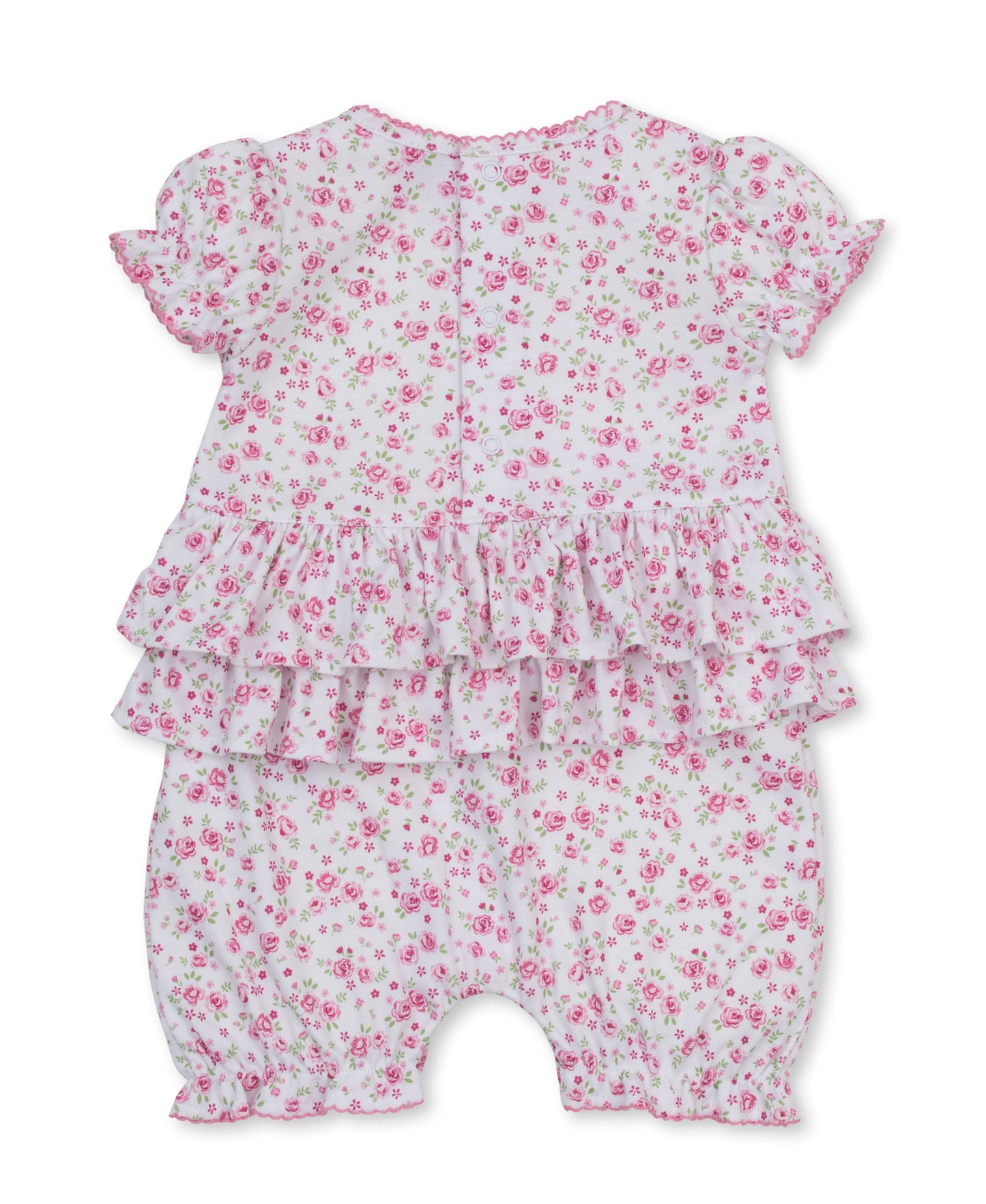 Kissy Kissy Cottage Roses short playsuit Pink - Persnickety Shop
