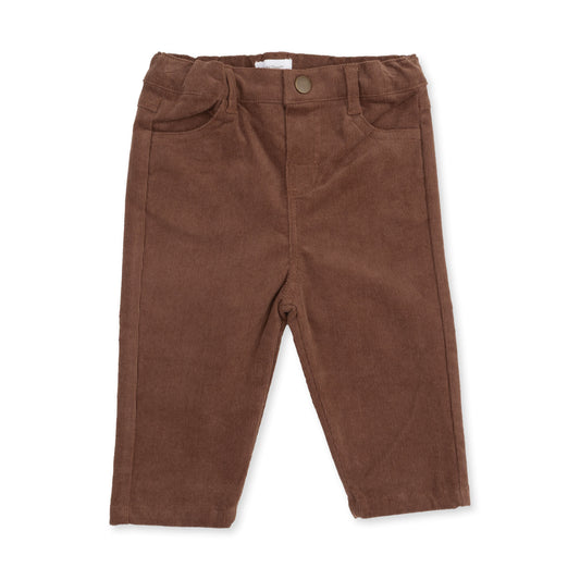 Angel Dear Solid Beaver Fur Corduroy - Adjustable Pants