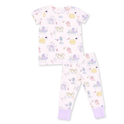 Angel Dear Spa Dogs - Short Sleeve Loungewear Set