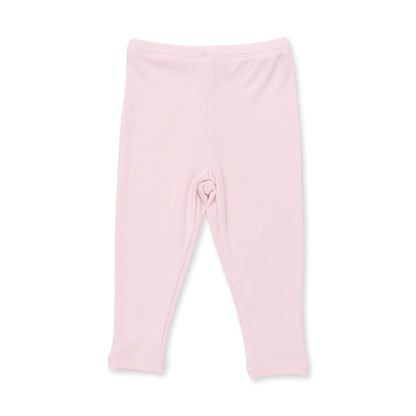 Angel Dear Solid Veiled Pink Rib - Legging