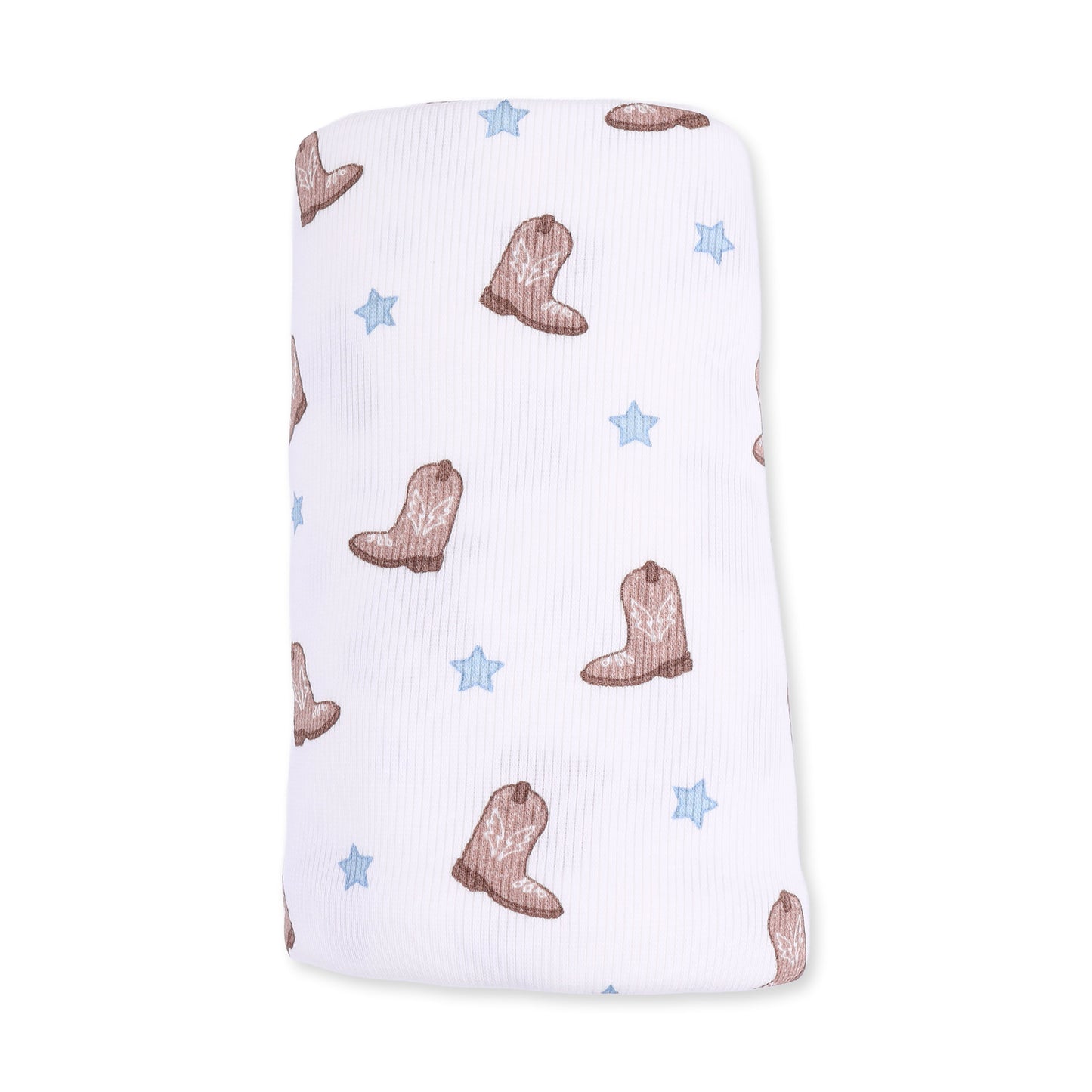 Angel Dear Mini Cowboy Boots - Swaddle Blanket
