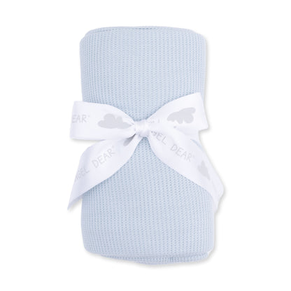 Angel Dear Solid Baby Blue - Swaddle Blanket