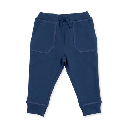 Angel Dear Solid Insignia Blue - Jogger Pant