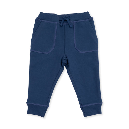 Angel Dear Solid Insignia Blue - Jogger Pant