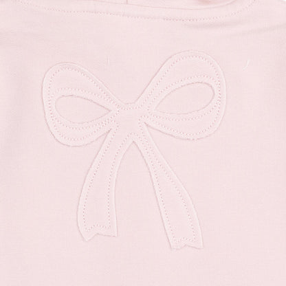 Angel Dear Veiled Pink Bows - Zip Peplum Hoodie