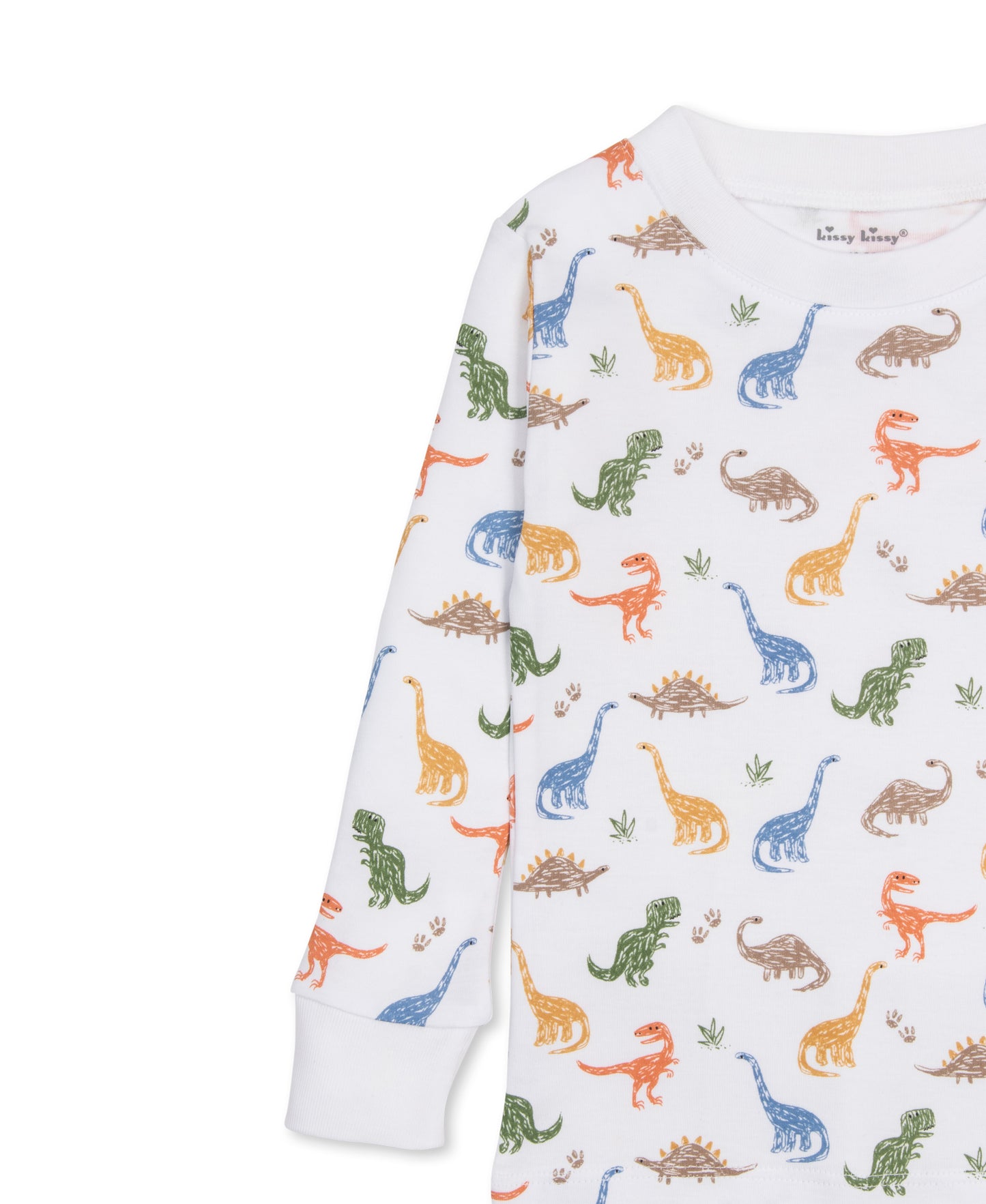KISSY KISSY PJS DINO STOMP pajama set snug prt