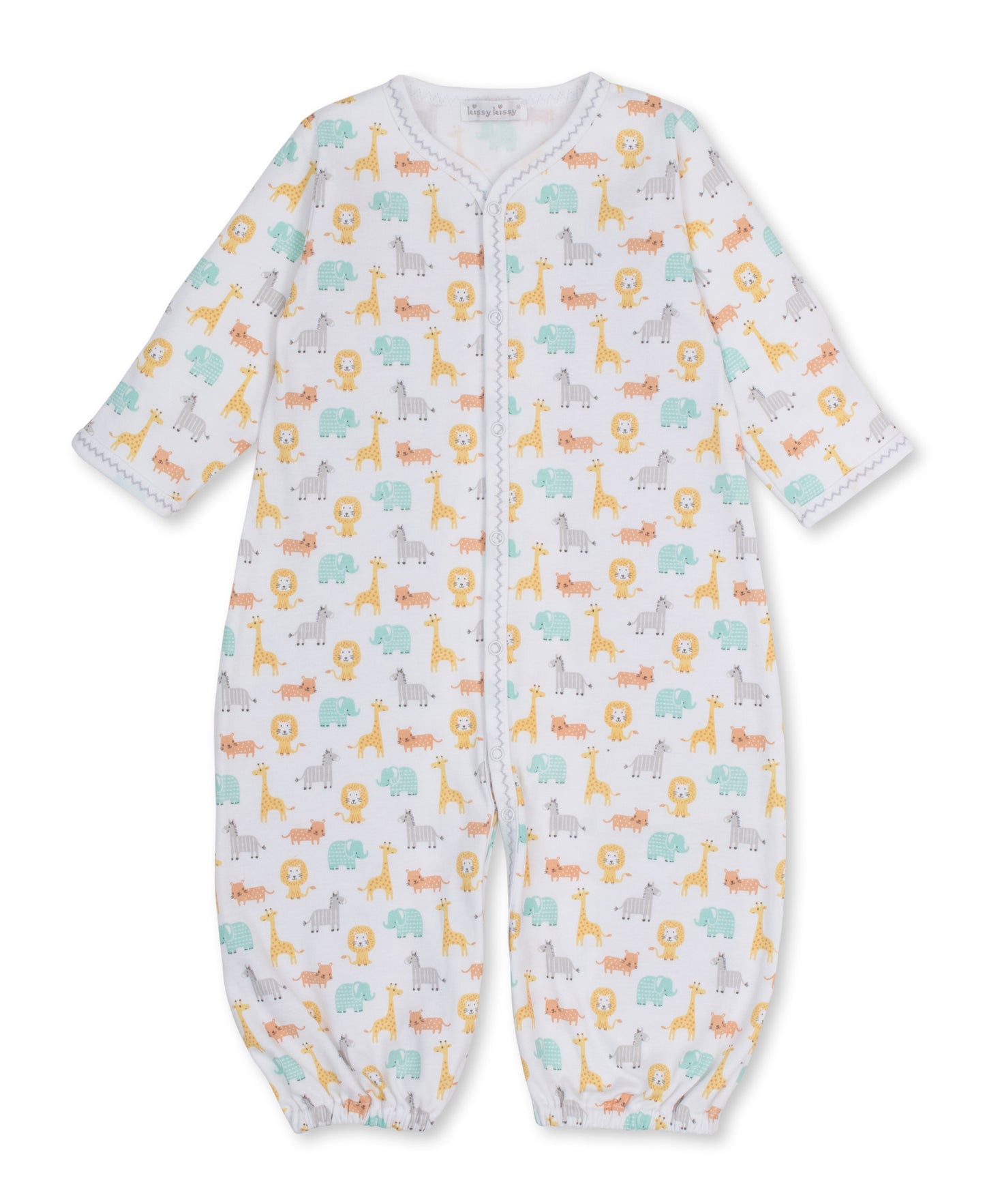 Kissy Kissy Baby Jungle Crew Converter Gown