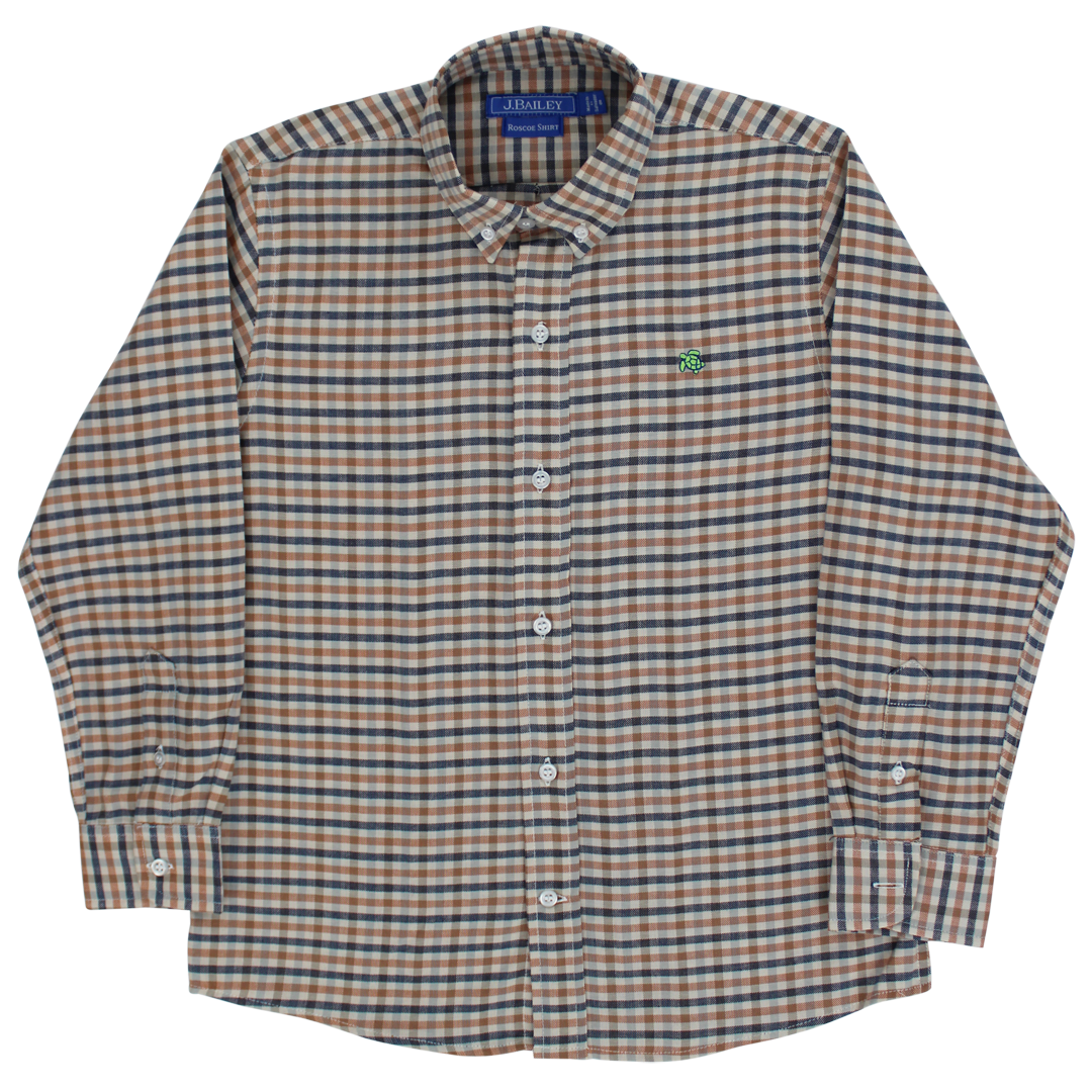 Bailey Boys BUTTON DOWN SHIRT-WOODLAND