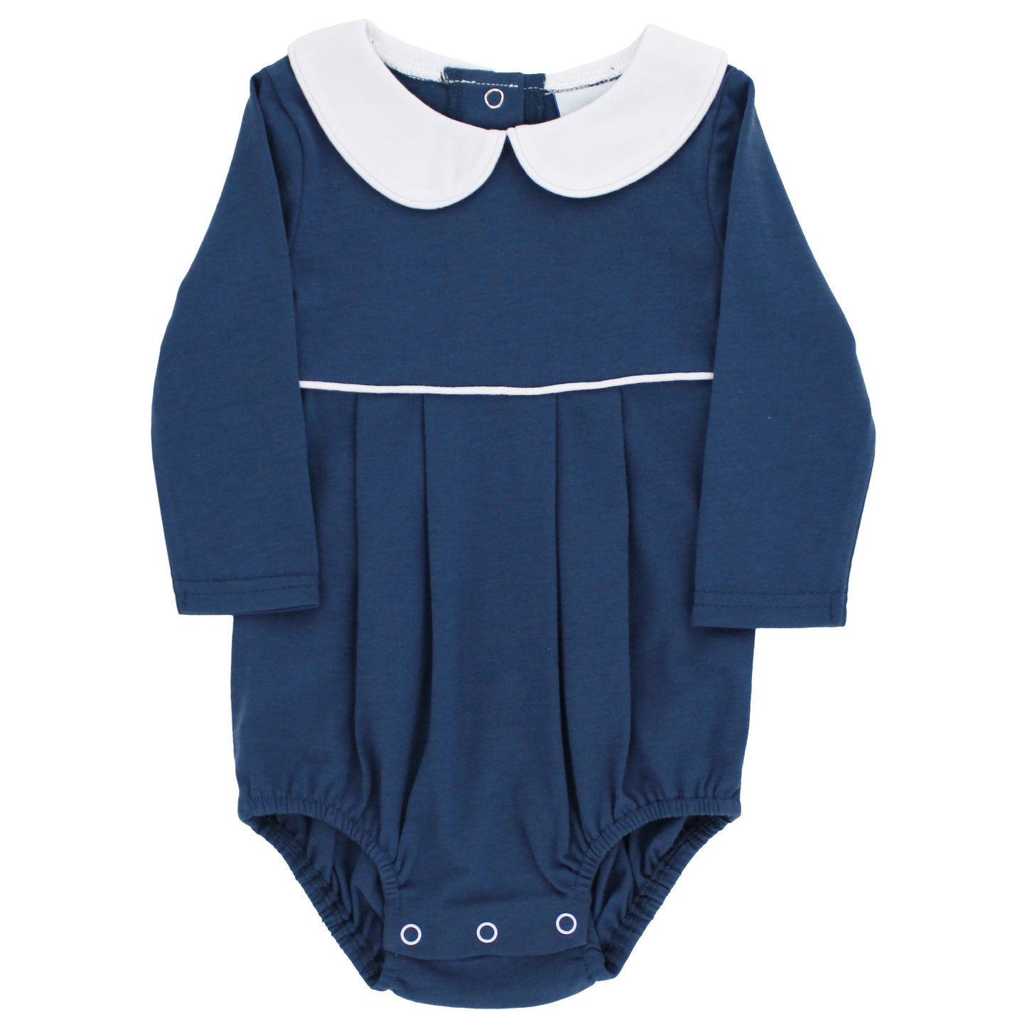 PRE-ORDER BAILEY BOYS NAVY KNIT-BOYS L/S BUBBLE