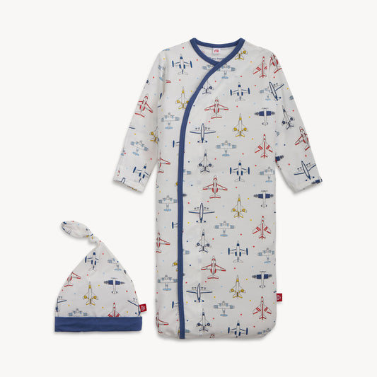 Magnetic Me Just Plane Fun Magnetic Gown & Hat Set - Persnickety Shop