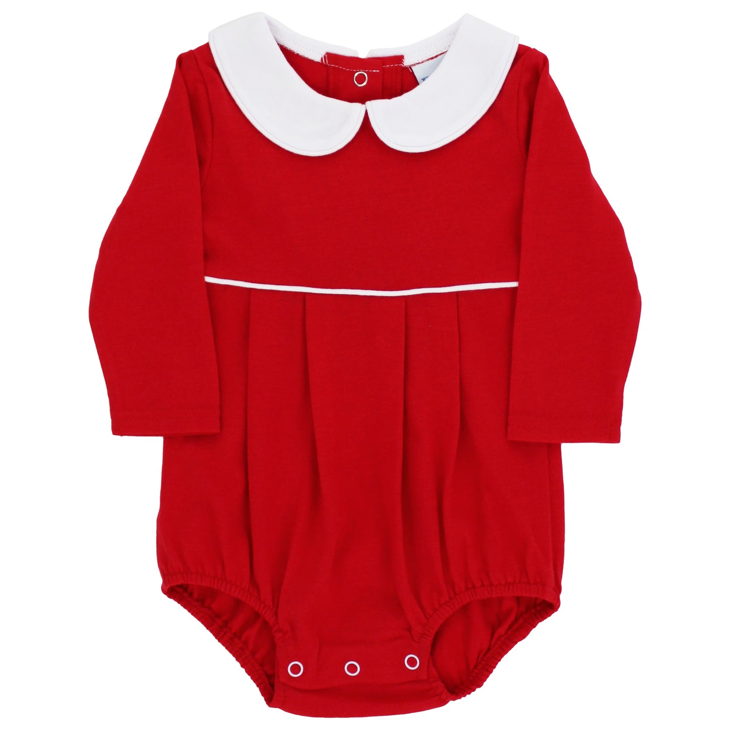 PRE-ORDER BAILEY BOYS  RED KNIT-BOYS L/S BUBBLE