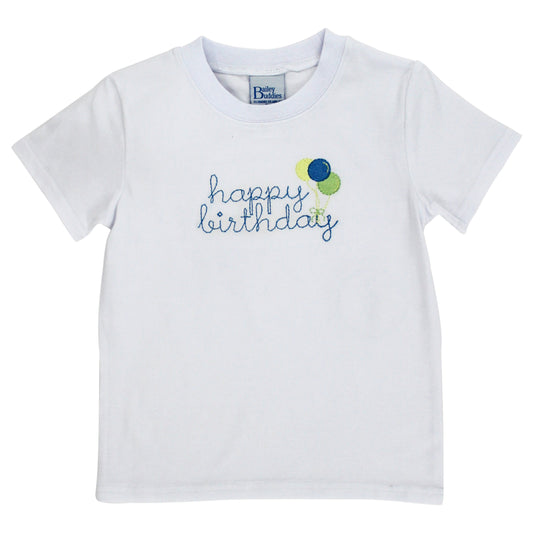 BAILEY BOYS HAPPY BIRTHDAY-BOYS L/S T-SHIRT